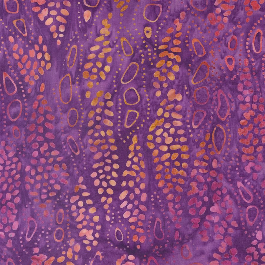 MODA FABRICS- Chroma Batiks, Plum