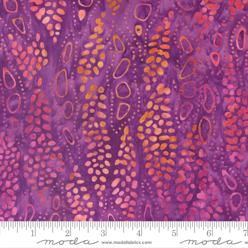 MODA FABRICS- Chroma Batiks, Plum