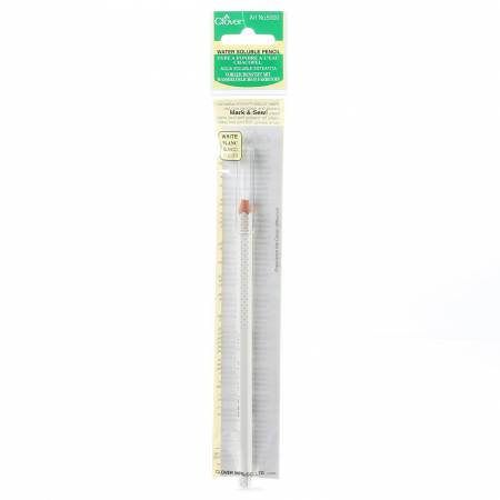 CLOVER - Water Soluble Pencil,  White