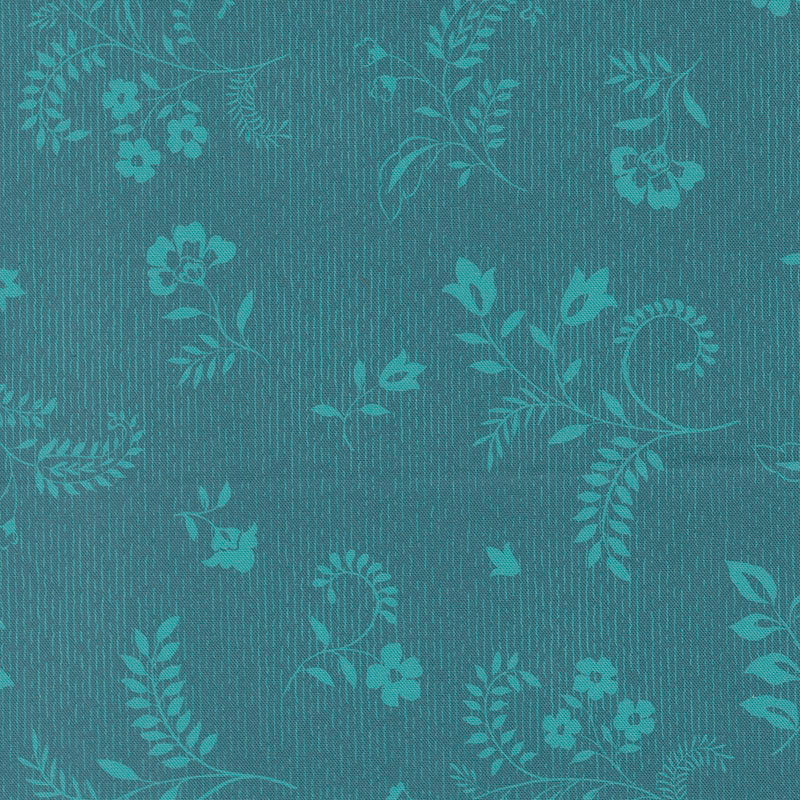 CRYSTAL MANNING - Parlor - Boho Flowers, Peacock 511967-16