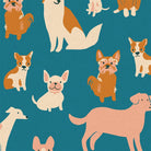 RUBY STAR SOCIETY - SARAH WATTS - DOG PARK -  CANVAS, CHAMBRAY