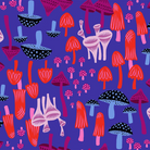 RUBY STAR SOCIETY - SARAH WATTS - Hello Alice - Mushroom Land, Blacklight 521240-14