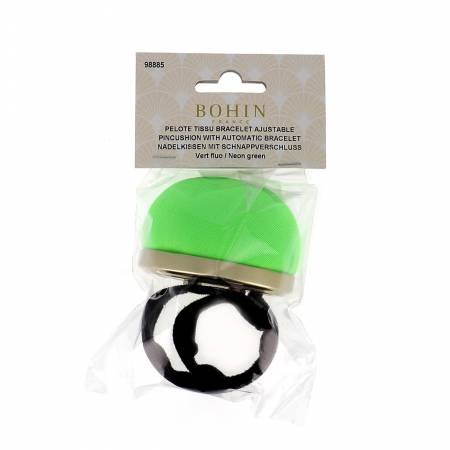 BOHIN - Pin Cushion Flexible Snap Bracelet Neon Green