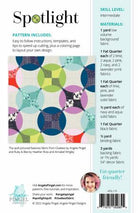 ANGELA PINGEL  DESIGNS  - Spotlight Quilt Pattern