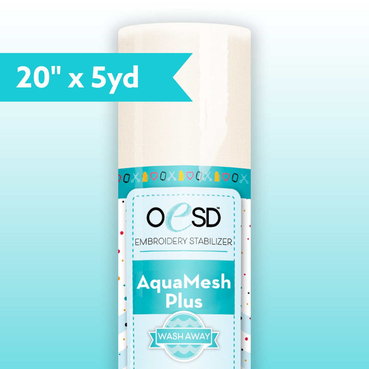 OESD - AquaMesh Plus WashAway 20" x 5 yards