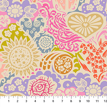 ANNA MARIA PARRY - Backings No.3 - 108" - Euphoria, Bouquet BAMT161-23