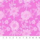 ANNA MARIA PARRY - Silhouette - Stitched Dahlia, Fuchsia CLAMT104-28L