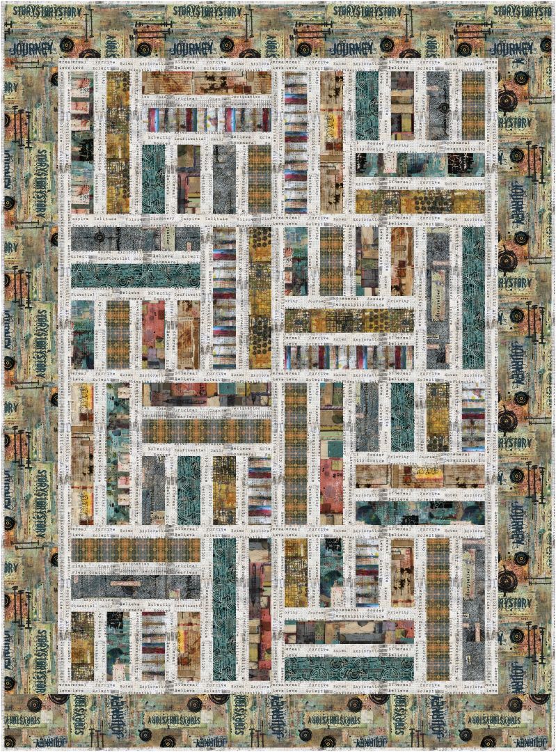 SETH APTER - STORYBOARD - CHOPPED QUILT KIT