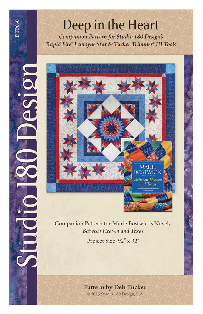 MODERN 180 DESIGN -  Deep in the Heart  Pattern