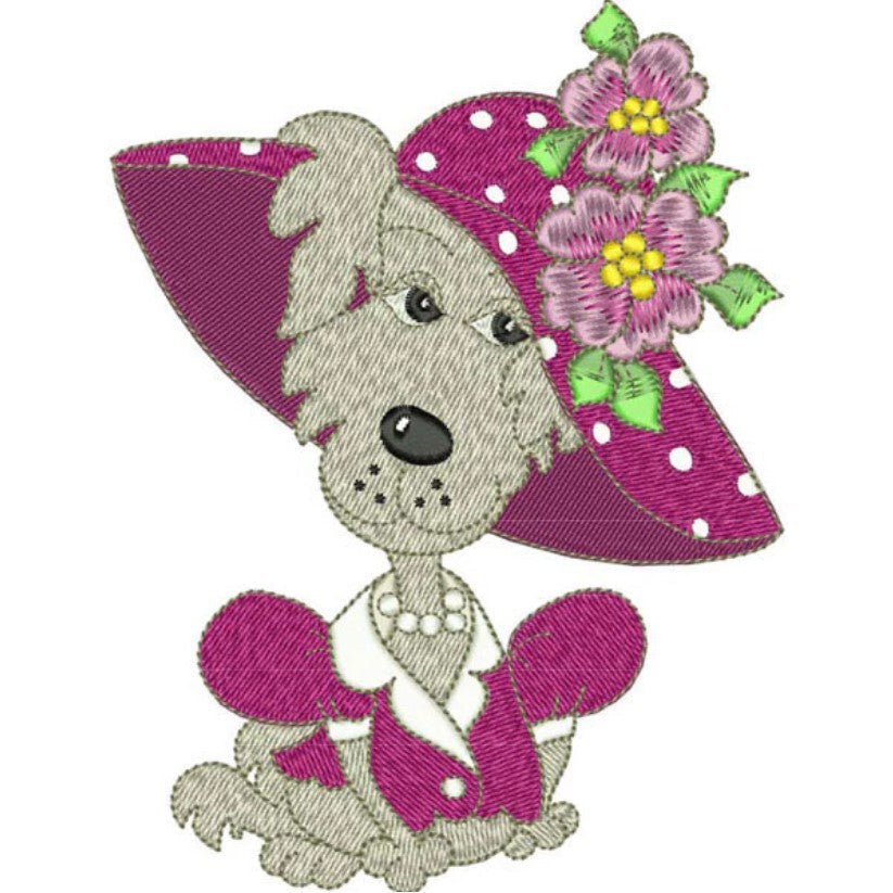 LORALIE DESIGNS - DogGone Fancy 1 Embroidery Machine Design Collection