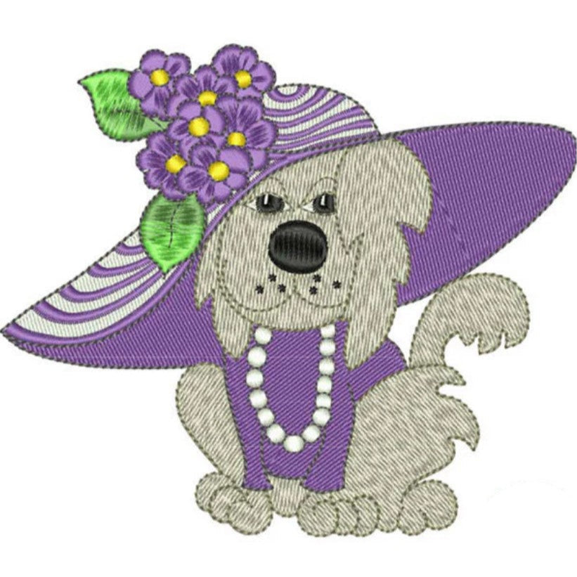 LORALIE DESIGNS - DogGone Fancy 1 Embroidery Machine Design Collection