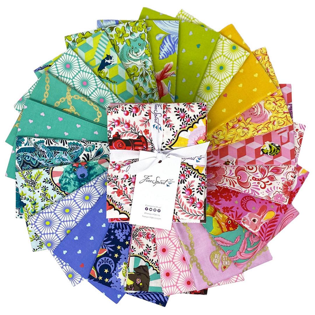 TULA PINK - BESTIES  -  Fat Quarter Bundle