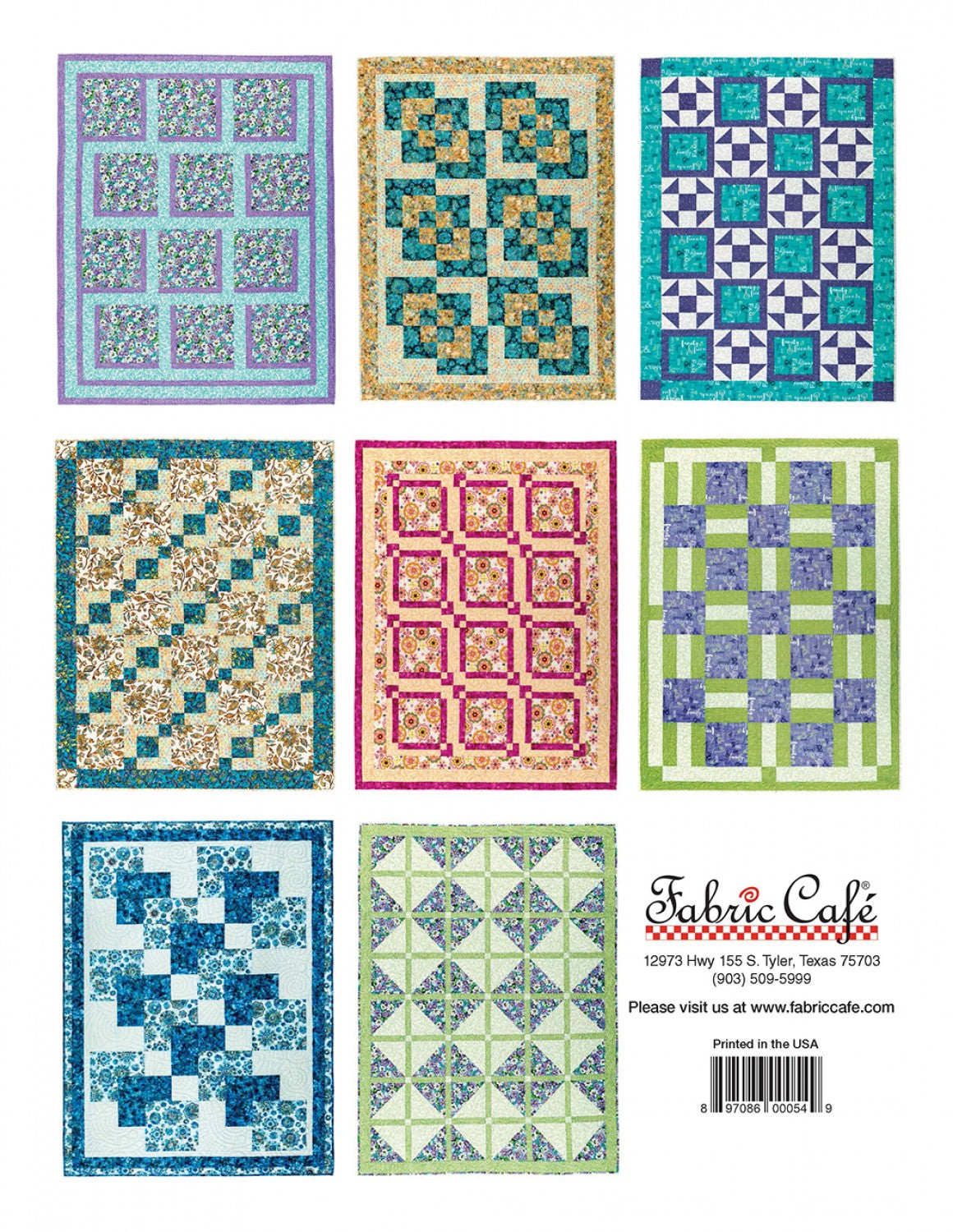 FABRIC CAFE - Pretty Darn Quick 3-Yard Quilts 