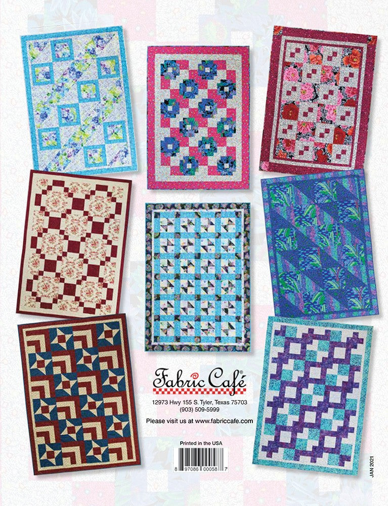 FABRIC CAFE - Quilts in a Jiffy 3-Yard Quilts