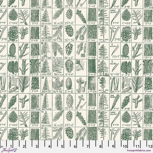 TIM HOLTZ - HOLIDAY PAST - Pine Chart Flannel, Green