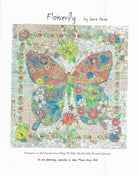 LAURA HEINE -Flowerfly A Butterfly Collage Pattern