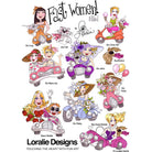 LORALIE DESIGNS - Fast Women Filled Embroidery Machine Design Collection