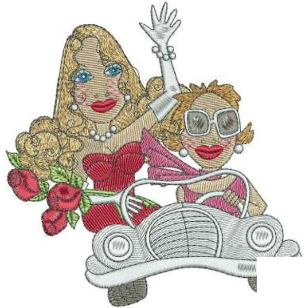 LORALIE DESIGNS - Fast Women Filled Embroidery Machine Design Collection