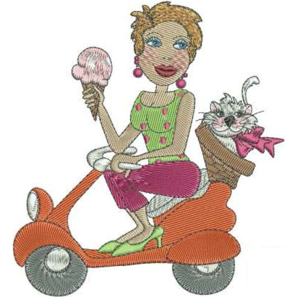 LORALIE DESIGNS - Fast Women Filled Embroidery Machine Design Collection