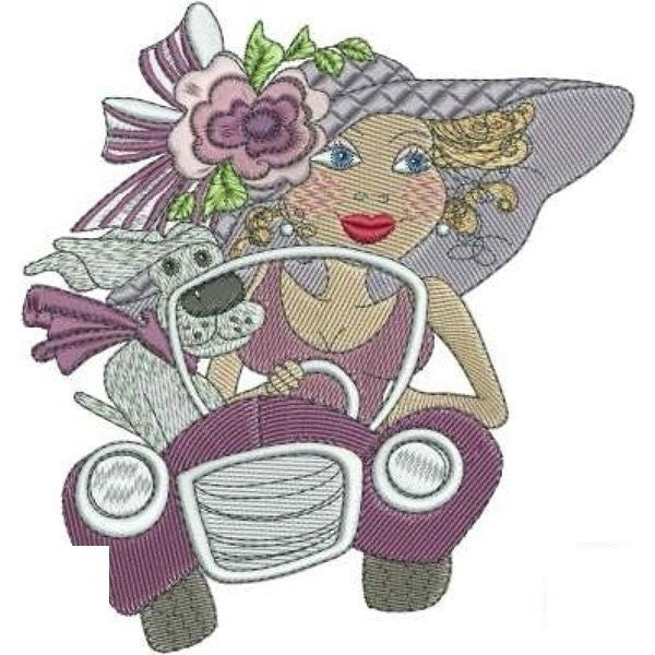 LORALIE DESIGNS - Fast Women Filled Embroidery Machine Design Collection