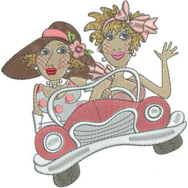 LORALIE DESIGNS - Fast Women Filled Embroidery Machine Design Collection
