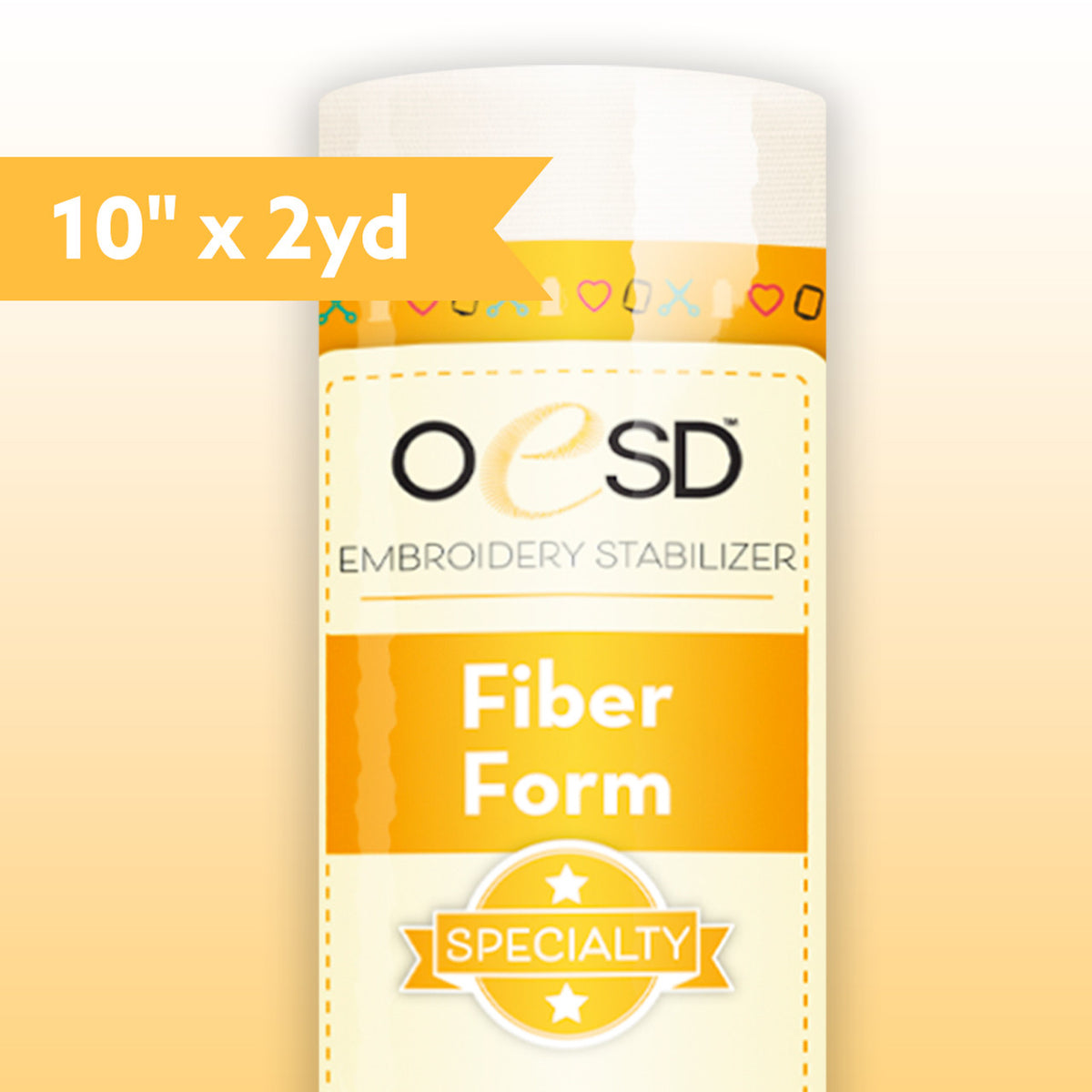 OESD - Fiber Form 10in x 2 yds – Artistic Quilts with Colors Inc.