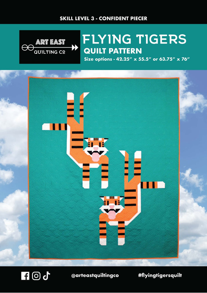 Art East Quilting Co - Flying Tigers Quilt Pattern