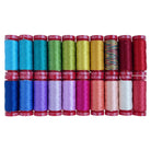 AURIFIL - Foundations 12wt Collection - 20 Small Spools AC12FC20