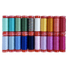 AURIFIL - Foundations 50wt Collection - 20 Small Spools AC50FC20