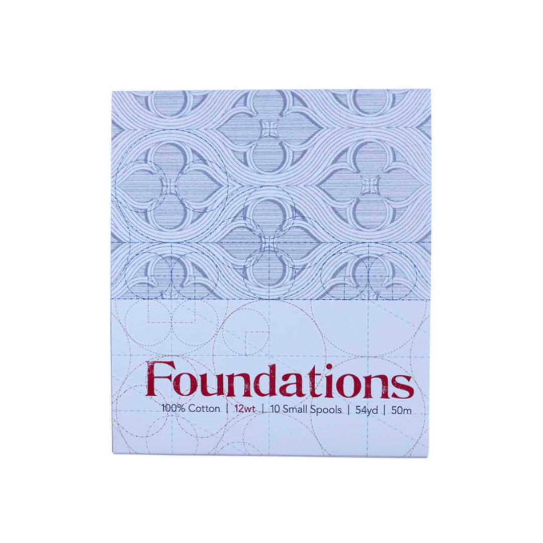 AURIFIL - Foundations Mini 12WT Collection - 10 Small Spools AC12FC10