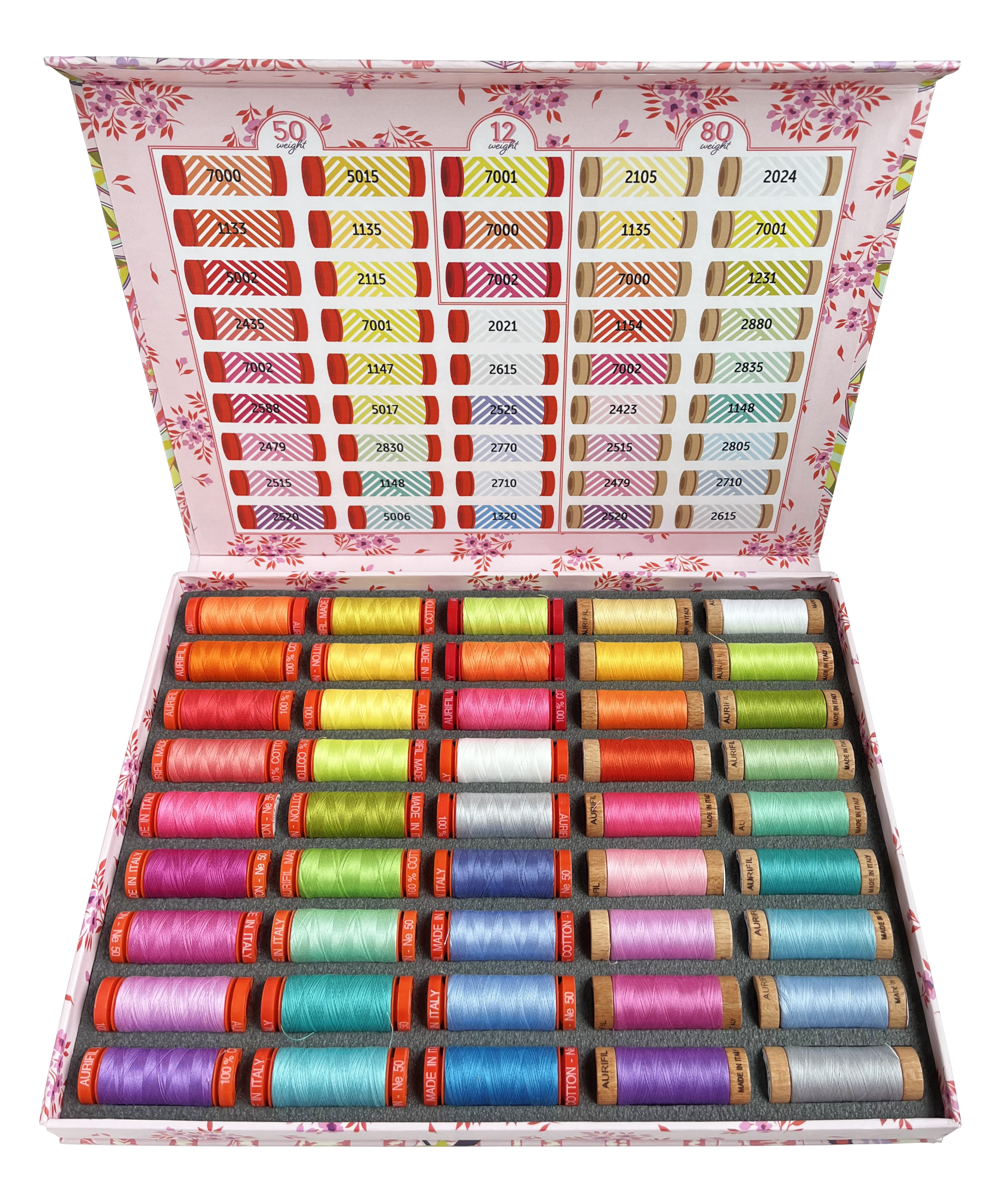 AURIFIL - TULA PINK - Full Moon Forest II Thread Collection