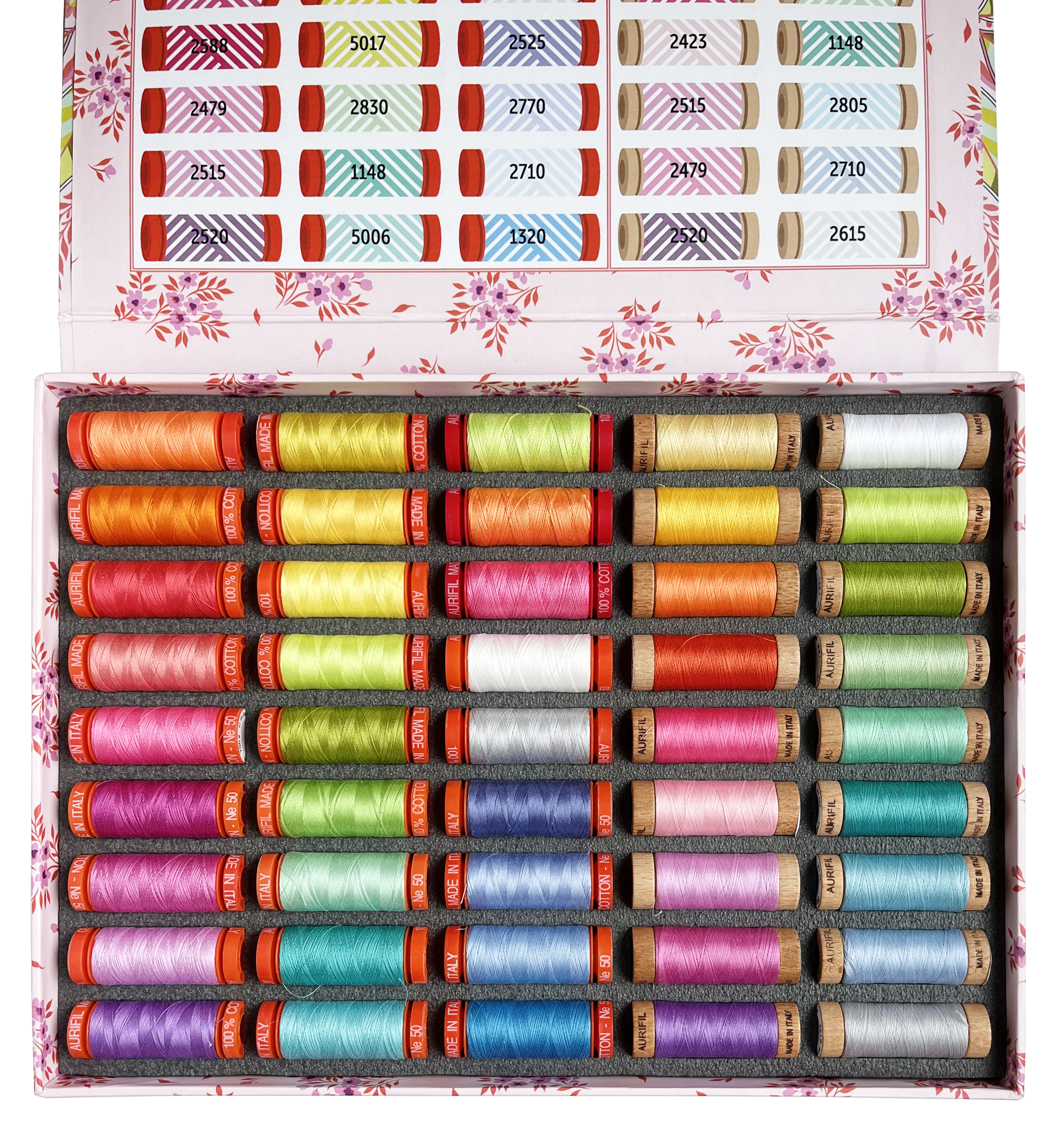 AURIFIL - TULA PINK - Full Moon Forest II Thread Collection