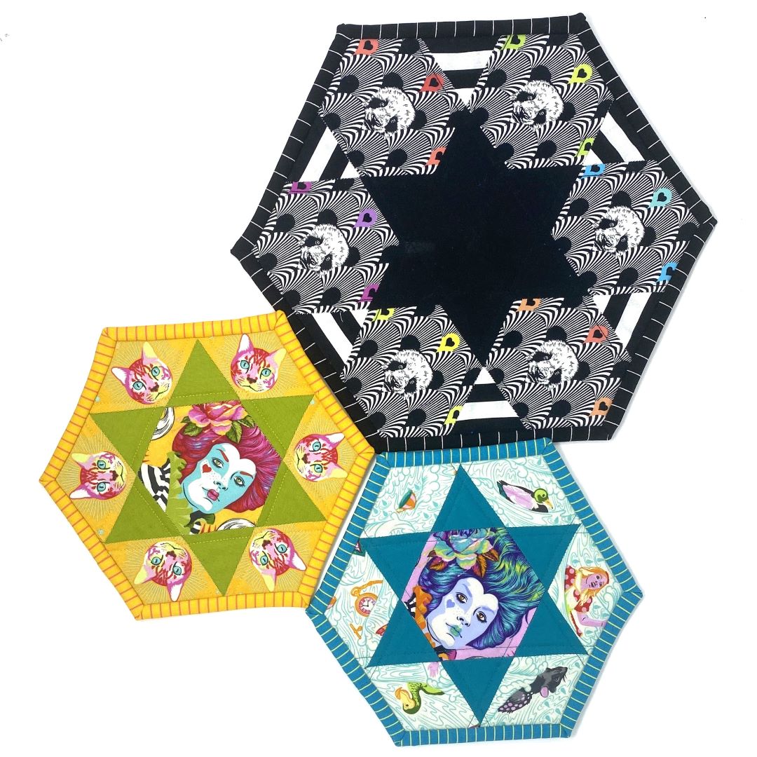 Hexagon Templates – Tim's Printables  Hexagon quilt pattern, English paper  piecing quilts, Hexagon quilt