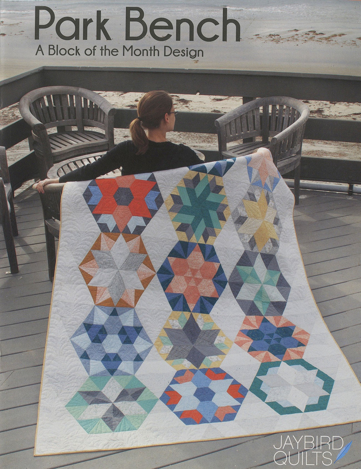 JAYBIRD QUILTS - Park Bench Block of the Month Pattern