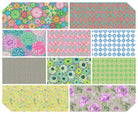 KAFFE FASSETT COLLECTIVE - AUGUST 2024 - Fat Quarter Bundle, Light 