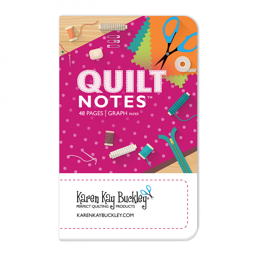 KAREN KAY BUCKLEY - Quilt Notes Graph Paper Notebooks