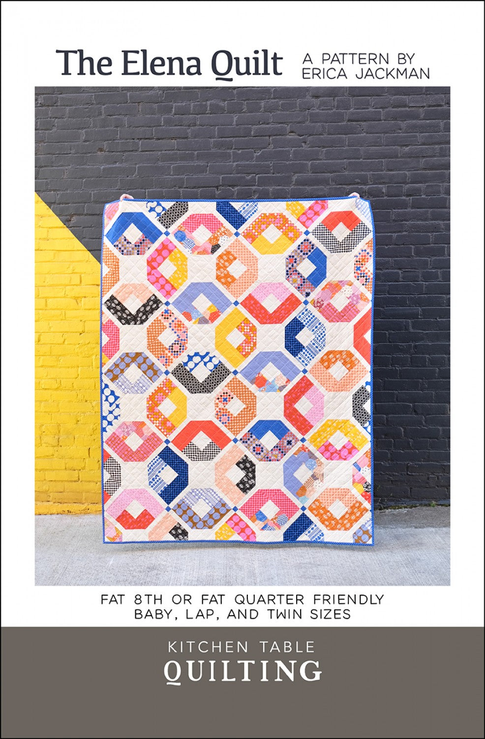 KITCHEN TABLE QUILTING - The Elena Quilt Pattern KTQ153