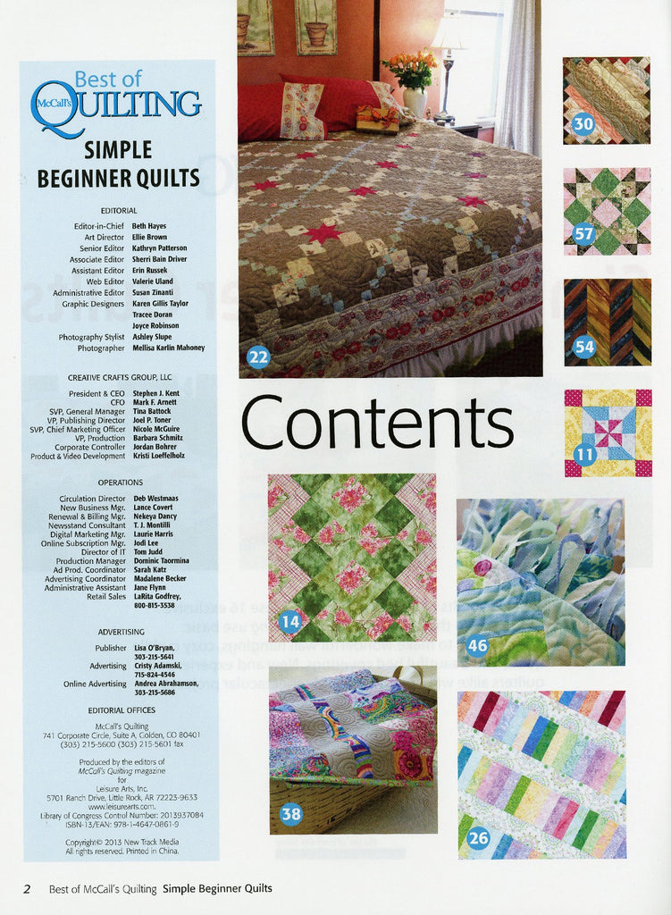 Simple Beginner Quilts