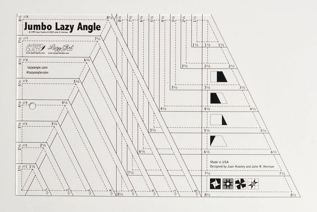 Lazy Girl Designs - Jumbo Lazy Angle Ruler