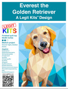 LEGIT KITS - Everest the Golden Retriever Pattern LK-PT018