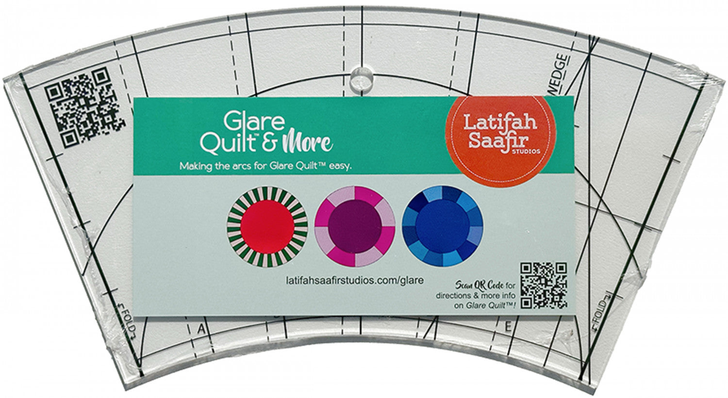 LATIFAH SAAFIR - Glare Quilt & More™ Template