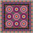 ANNA MARIA PARRY - Perennial Borders - Hello Beautiful Quilt Kit   Lush Throw