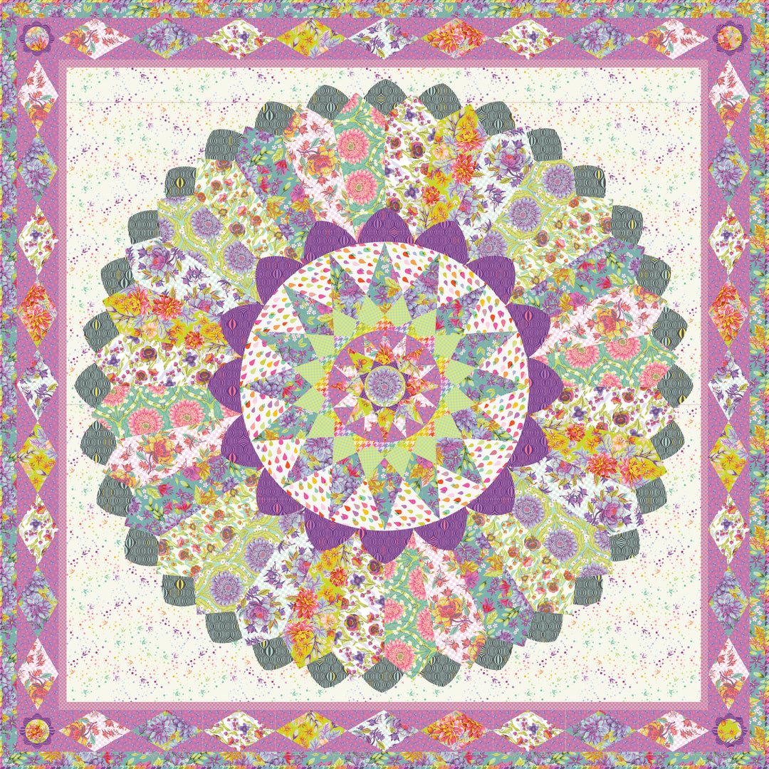 ROBIN RUTH - No Shrinking Violet Quilt PATTERN – Artistic Quilts with ...