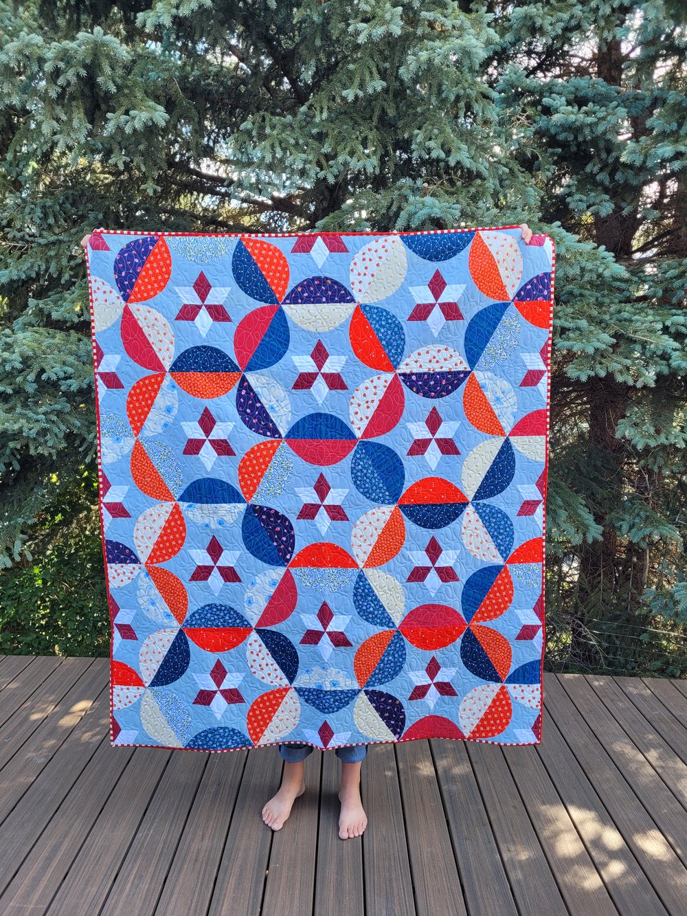 CRINKLY QUILTS - Helix Nebula Quilt Pattern