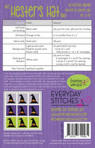 EVERYDAY STITCHES - Hester’s Hat Pattern