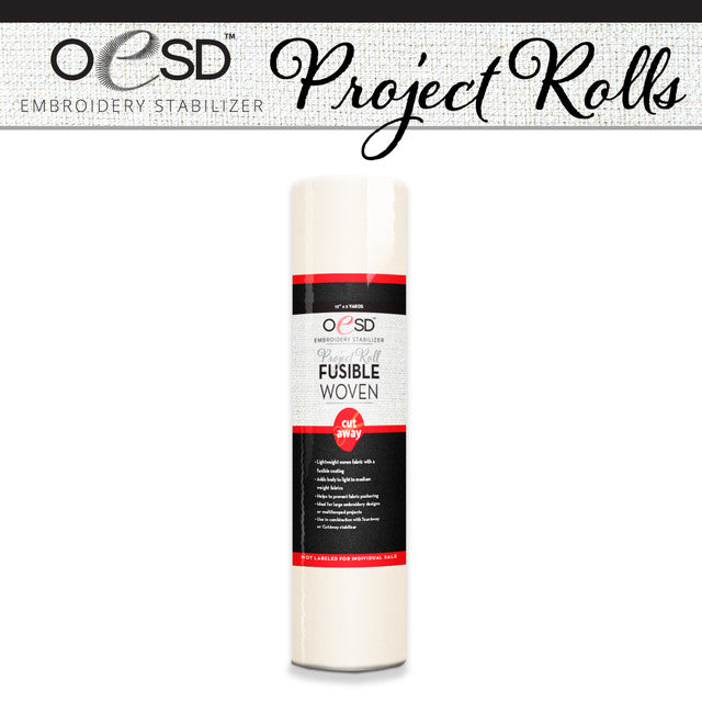 OESD - Project Roll Fusible Woven White