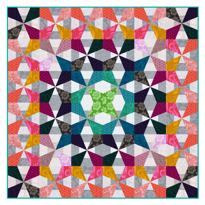 ANNA MARIA PARRY - Indelible Mix Quilt Pattern PTNAMT037