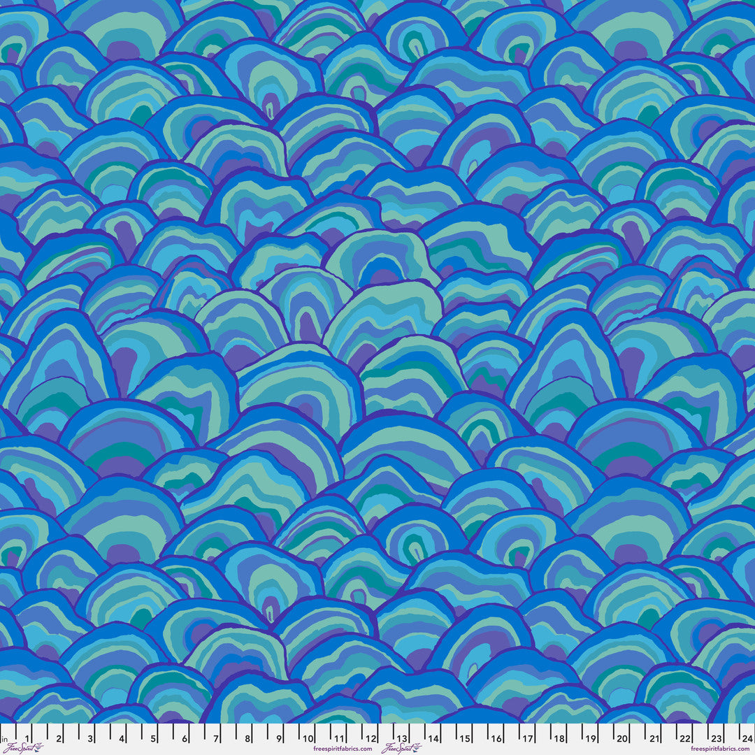 KAFFE FASSETT COLLECTIVE - AUGUST 2024 - Wobble, Blue