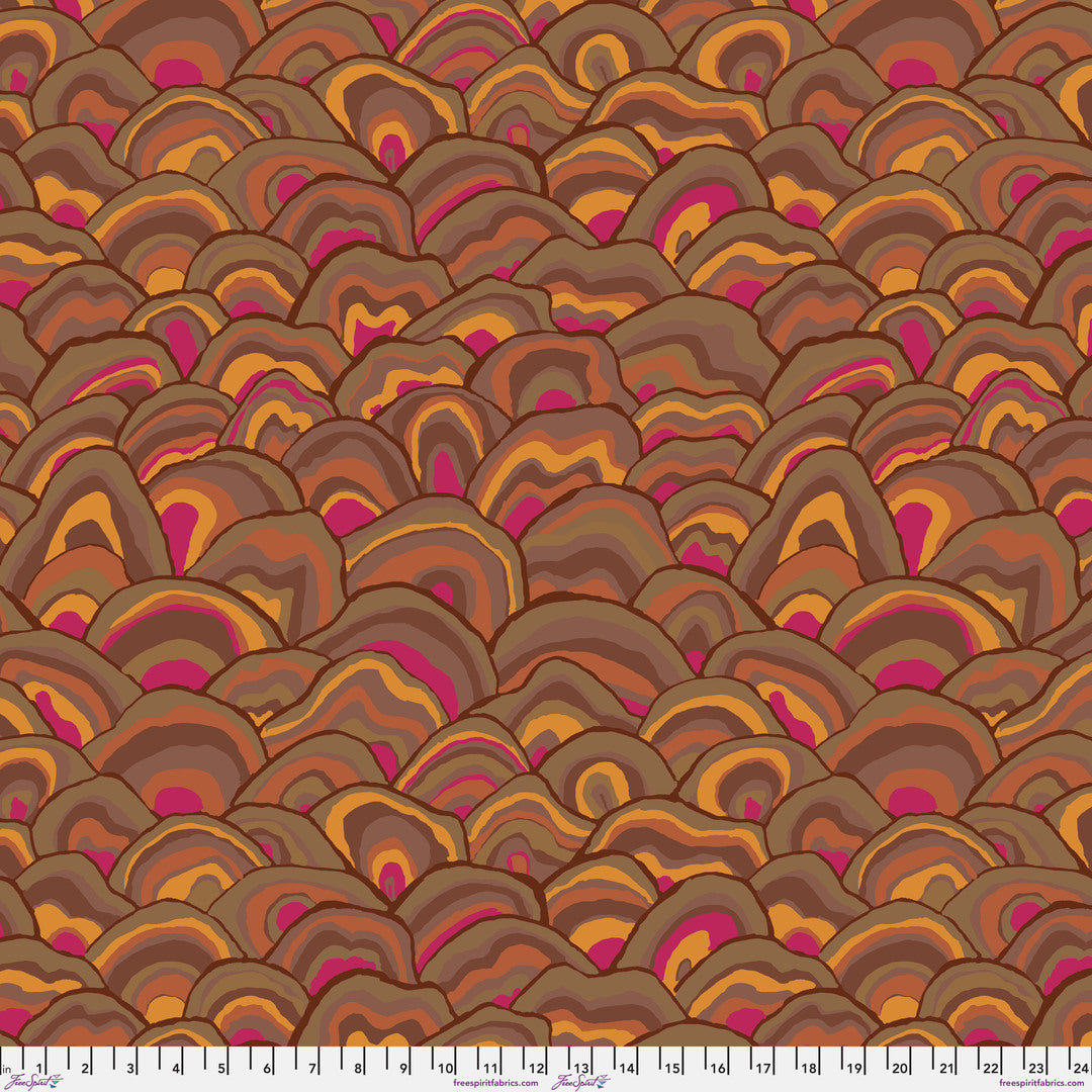 KAFFE FASSETT COLLECTIVE - AUGUST 2024 - Wobble, Brown