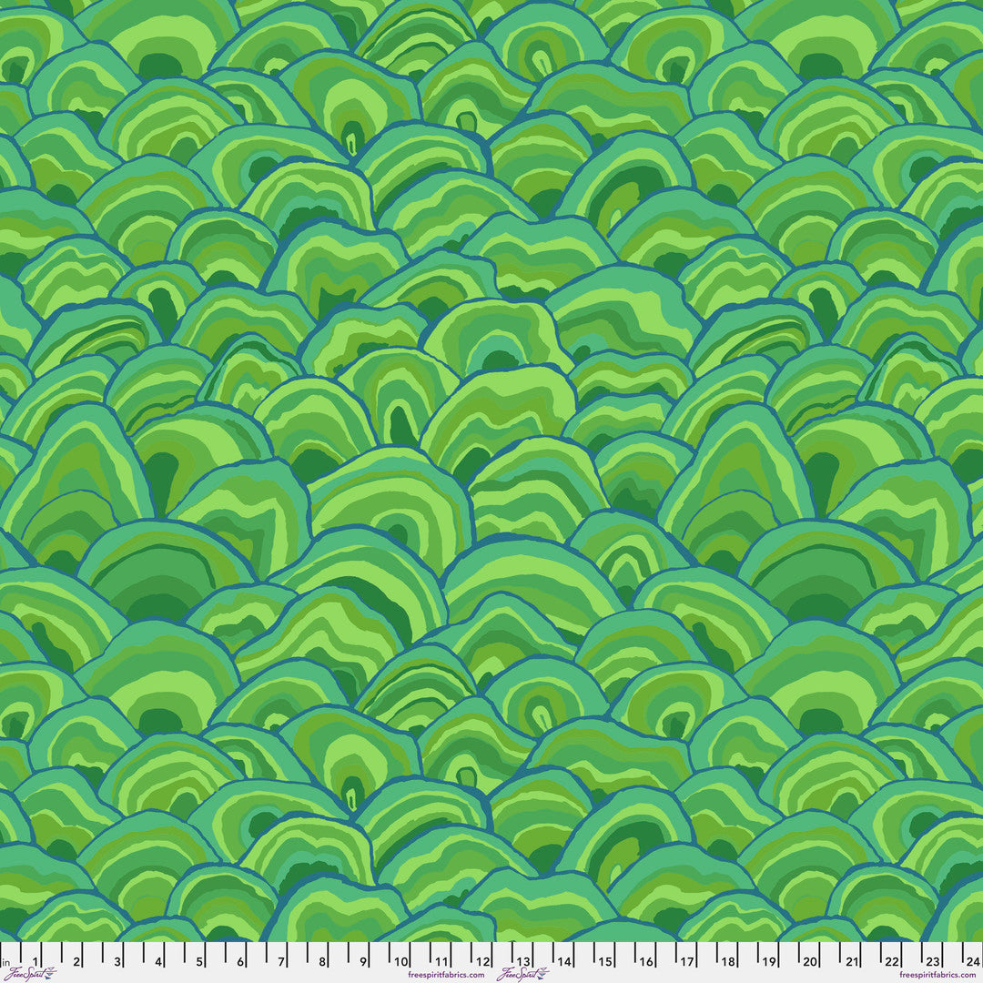 KAFFE FASSETT COLLECTIVE - AUGUST 2024 - Wobble, Green